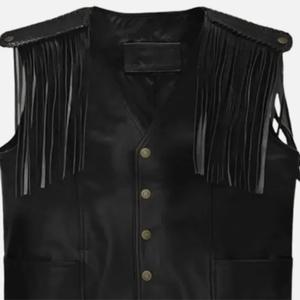 Chaleco de Invierno Casual para Mujer de Alta Calidad, Transpirable, Ligero, Ecológico, de Secado Rápido, Personalizable, de Cuero Genuino Vintage - Product Image 3