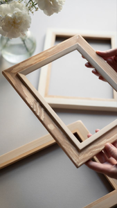 Cadre photo en bois / Cadres photo pour la décoration de la maison - Product Image 4