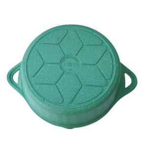 Juego de Utensilios de Cocina de Aluminio Fundido Antiadherente con Tapa de Vidrio, 10 Piezas (18-20-22-24-18cm), Apto para Horno y Lavavajillas, Venta al por Mayor - Product Image 6