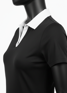 Chemises polo pour femmes tendance, de haute qualité, 100 % coton, écologiques, respirantes, tissu 220 g, pour le golf - Product Image 2