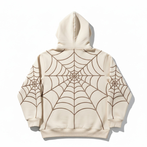 Sudadera con capucha OEM personalizada al por mayor, sudadera de forro polar lisa para hombre, chándal con pedrería, ropa urbana unisex de fábrica - Product Image 3