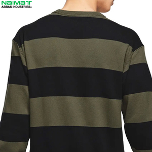 Sweat-shirt respirant à col rond avec œillets sous les aisselles pour homme, idéal pour la gym, l'entraînement, la ventilation, ensemble de vêtements de sport en polaire - Product Image 3
