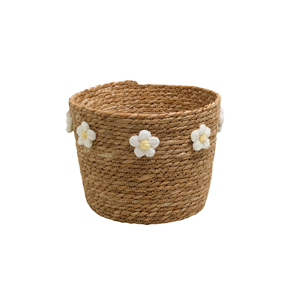 Multipurpose Handmade Jute Rope Braided Desk Organizer <b>Basket</b> Round Storage <b>Basket</b> for Shelves Home Office Decor - Product Image 1