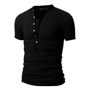Camiseta de Manga Corta con Cuello Redondo, 100% Algodón Transpirable de Alta Calidad, Impresión de Logotipo Personalizado, Hombros Caídos, Corte Regular, Estilo Urbano para Hombre - Product Image 4