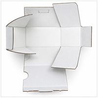 Boîtes carrées en papier couché pour cadeaux de mode, personnalisables avec logo, pelliculage mat, recyclables, en carton ondulé, ODM/OEM