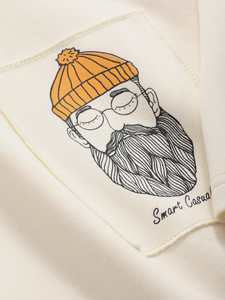 Polo à manches courtes pour homme avec imprimé lettres, été - Product Image 6