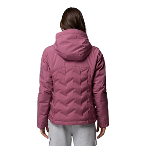 Women <b>Cropped</b> <b>Puffer</b> <b>Jacket</b> 300 GSM Nylon Quilted Insulated Winter Coat Lightweight Warm Casual Streetwear Custom OEM Private - Product Image 5