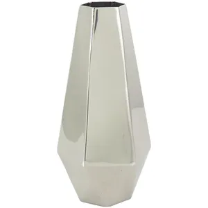 Florero Alto de Hierro Hecho a Mano de Estilo Costero Moderno para Mesa de Sala de Estar, Decoración Interior de Lujo - Product Image 1