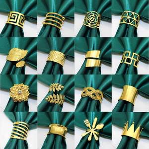 Napkin Rings high-quality <b>metal</b> for durability and long-lasting use. - Product Image 3