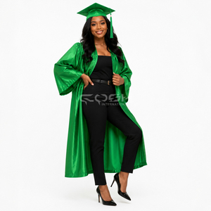 Cosh International - Túnica y Birrete Clásicos para Adultos, para Graduación, Ropa Masónica, Hermandad Griega, Sororidad - Product Image 1