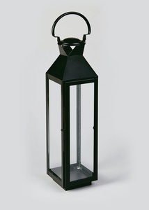Black Metal <b>Moroccan</b> Vintage Candle Holder Glass Decorative Hanging Lantern <b>Light</b> for Outdoor Garden Wedding Table Decor Lantern - Product Image 6