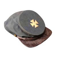 Reproducción de una gorra de exploradores del Ejército Estadounidense de la Guerra Civil, también conocida como un kepi de explorador Berdan.