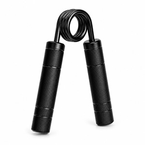 Entrenador de Fuerza de Agarre Ajustable con Mango de Acero y Resorte Rojo, Equipo de Fitness con Contador Digital para Ejercicios de Dedos - Product Image 2