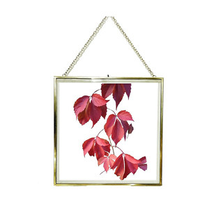 Cadre photo mural carré au design le plus récent, finition dorée, verre transparent, pour la maison et le bureau – Meilleure vente à prix de gros - Product Image 3