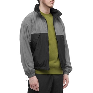 Vestes coupe-vent à capuche en nylon personnalisées, imperméables et respirantes Vestes zippées pour hommes Veste d'été personnalisée de haute qualité - Product Image 5