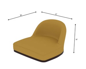 Ensemble de salle à manger en bois de style japonais moderne du milieu du siècle, 6 pièces, chaises rembourrées à dossier solide, table rectangulaire, meubles pour la maison - Product Image 5