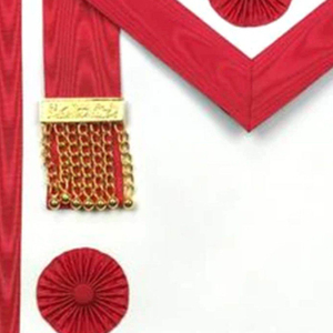 ผ้ากันเปื้อนสำหรับพิธีมิ่งขวัญที่กำหนดเองได้มีพู่สีทองและลูกไม้สีฟ้าประดับหรูหราระดับพรีเมียมเครื่องราชกกุธภัณฑ์กำหนดรูปร่างและขนาดได้ - Product Image 5