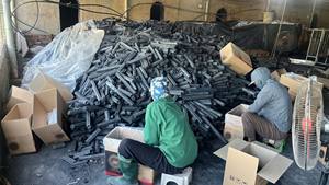 Hot Sale Hard Wood BBQ Charcoal Sawdust <b>Briquette</b> <b>Machine</b>-Made High Quality for Export - Product Image 2