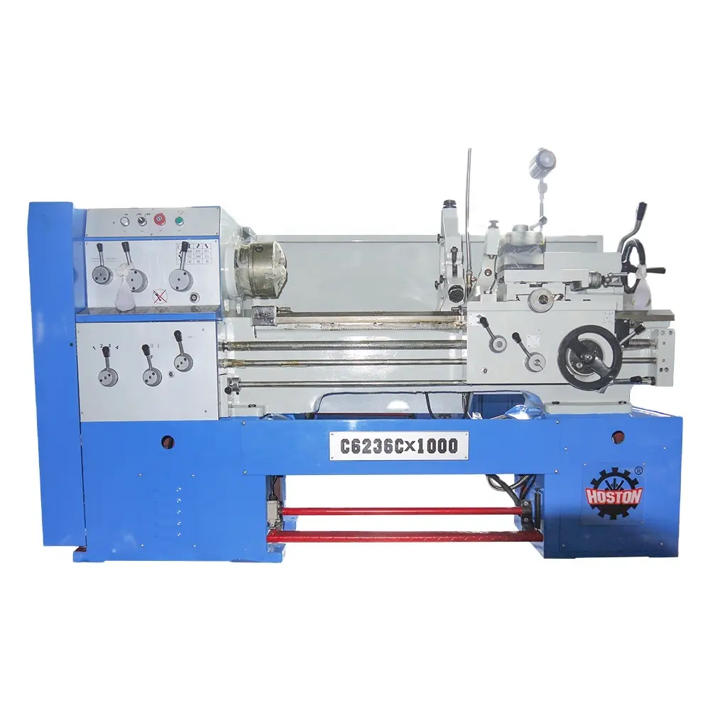 Hot sale with 52 spindle bore universal parallel manual lathe machine with stable and reliable electric system