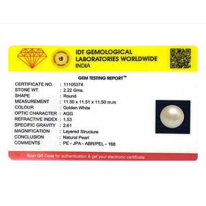 Handcrafted 11.1 Carat Loose Freshwater Baroque Pearl Gemstone for Fine Jewelry - Product Image 3