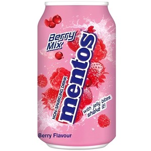 Hot Selling Mentos Sparkling <b>Drink</b> Salty Lychee 340ml 24pcs/Case Carbonated <b>Soft</b> <b>Drink</b> Wholesale Refreshing Beverage New - Product Image 4
