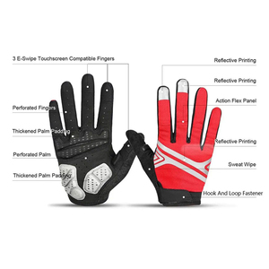 Custom Full-Finger Summer Riding Gloves for Motorbike Cycling Motocross High Quality Material Comfortable <b>Motorcycle</b> Gloves - Product Image 3