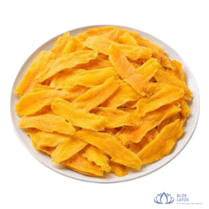 [MEILLEURE NOTATION] Tranches de mangue séchée moelleuses Bluelotus, collation à faible teneur en sucre, délicieuse garniture pour yaourt, dessert, décoration - Product Image 1