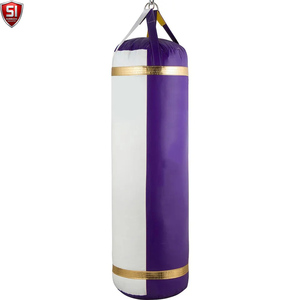 Sacos de Boxeo de Alta Calidad con Logotipo Personalizado, para Entrenamiento de Boxeo y Kickboxing, Hechos de Cuero PU/PVC, Rellenos de Algodón, 25 kg, Ligeros - Product Image 1