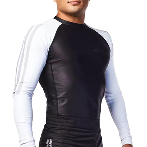 Camiseta de Compresión Transpirable para Entrenamiento de MMA y BJJ, Secado Rápido, Protección UV, Precio Directo de Fábrica - Product Image 1