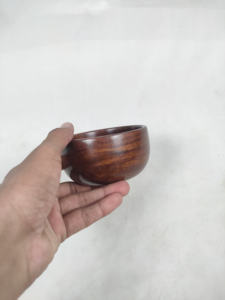 Bol de service en céramique écologique de haute qualité de style européen avec bois d'acacia, taille personnalisée pour la maison, la cuisine et les fêtes - Product Image 5