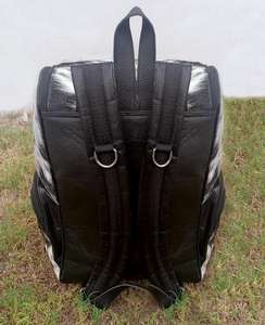 Sac à dos en cuir véritable de qualité supérieure avec fermeture éclair, pour ordinateur portable, voyage, école, grande capacité, unisexe, 20-35L, multifonction, HNBP-0050 - Product Image 3