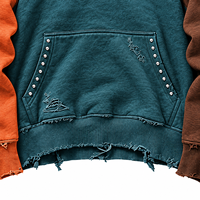Sweat-shirt à capuche unisexe personnalisé avec logo, coupe oversize courte, style streetwear hiver, poche en polaire, manches classiques, 100% coton