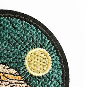 Écussons brodés personnalisés pour vêtements, vente en gros, design numérique, tissu sergé, pour robes et mode - Product Image 4