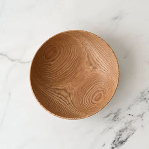 Moderna y Ecológica Tazón Grande de Madera de Acacia para Ensaladas, Ideal para Bodas, Vajilla sin Recubrimiento, Tazón de Madera para Arroz, Sopa y Aderezos - Product Image 1