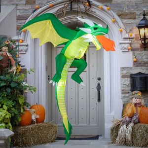 Dragón Inflable Colgante de 1.5 Metros para Halloween, Decoración Festiva para Jardín Exterior - Product Image 2