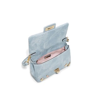 Bolsos de Hombro de Cuero Genuino Vintage para Mujer, Bolso de Mano Casual con Diseño de Cierre, Color Sólido Simple, para Teléfono - Product Image 3