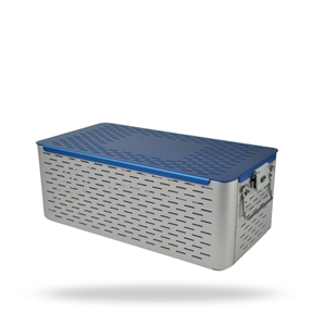 DHS DCS Plate Instrument <b>Set</b> Aluminium Sterilization Container Orthopedic Surgical Implant Storage Box - Product Image 1