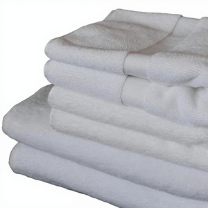 Suministro al por mayor de juegos de toallas de baño, hotel y spa, estilo Ahe Dobby, lisas, de secado rápido, 100% algodón, de larga duración y tejidas profesionalmente. - Product Image 1