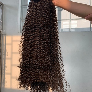 Bouclés birmans vietnamiens HD fermeture transparente faisceau frontal de haute qualité cheveux brésiliens bruts non transformés cheveux humains italiens - Product Image 6