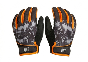 ถุงมือขี่มอเตอร์ไซค์วิบากแบบสี่สี ถุงมือหน้าจอสัมผัสแบบนิ้วยาว ผลิตภัณฑ์โพลีเอสเตอร์สำหรับฤดูร้อนและกิจกรรมกลางแจ้งสำหรับมอเตอร์ครอส - Product Image 3