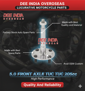 เพลาหน้ารถตุ๊กตุ๊ก 205 ซีซี – เพลาล้อหน้ารถสามล้อ - Product Image 2