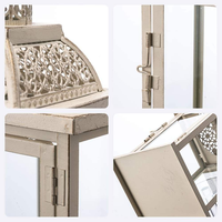 Lanterne à bougie en bois personnalisable, écologique et magnifiquement conçue, au design classique pour une décoration chaleureuse de la maison et des événements