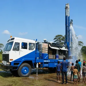 Plataforma de Perforación de Pozos de Agua Montada en Camión PRL Diesel de 200 Metros - Product Image 6