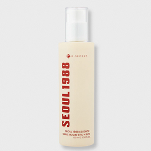 Essence coréenne pour la peau Seoul 1988 avec 97% de mucine d'escargot et extrait de riz 100ml pour l'hydratation, la réparation et l'éclat - Product Image 1