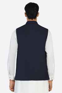 Chaleco de Boda para Hombre con Cuello Mandarín, Diseño Personalizado, Material de Primera Calidad, Opciones de Logotipo Personalizado, Transpirable - Product Image 4