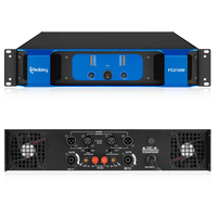 Amplificateur de son audio DJ classe h 2 canaux 2x1200w 1800w équipement sonore/amplificateurs/haut-parleur