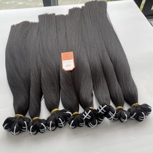 Extensión de cabello virgen de grado 11A de alta calidad, trama recta, Vietnam, Super doble estándar, cabello humano crudo, Color Natural, venta al por mayor - Product Image 3