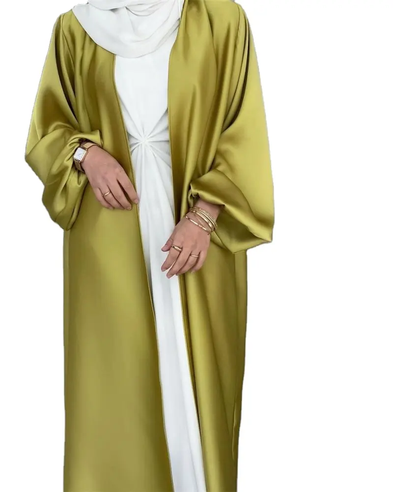 Novo vestido abaya feminino premium respirável e personalizável Khimar, cinto elegante para muçulmanos abaya, vestido grande para mulheres