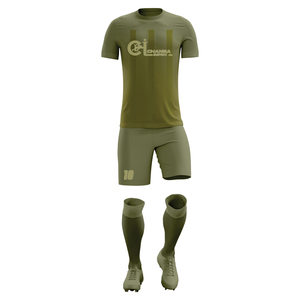 Conjunto de Camiseta de Fútbol de Primera Liga con Tela que Absorbe la Humedad y Corte Atlético Ajustado - Product Image 1