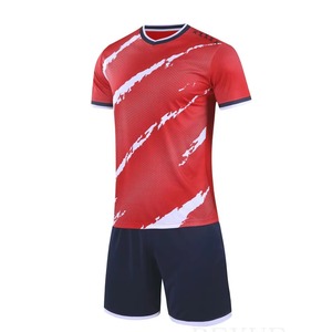 Custom Team Name Number Football Club Uniform <b>Soccer</b> Kit with Embroidered Logo OEM ODM Wholesale Factory Supplier - Product Image 5